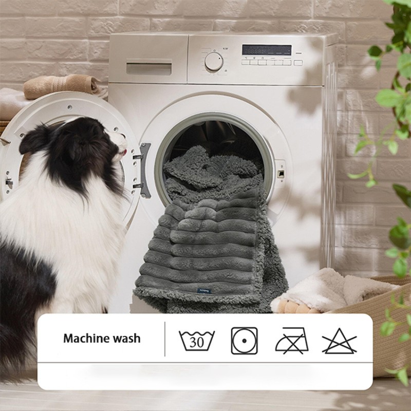 Pet Blanket Supplier - Lamb Hair Velvet Checkered Water-resistant