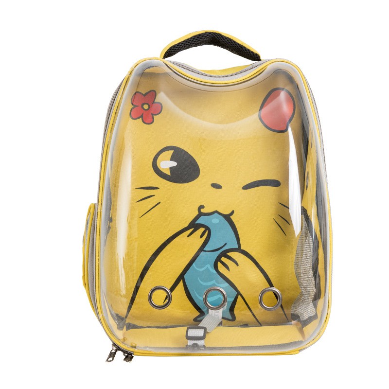Pet Backpack Supplier - Transparent Space Capsule Breathable