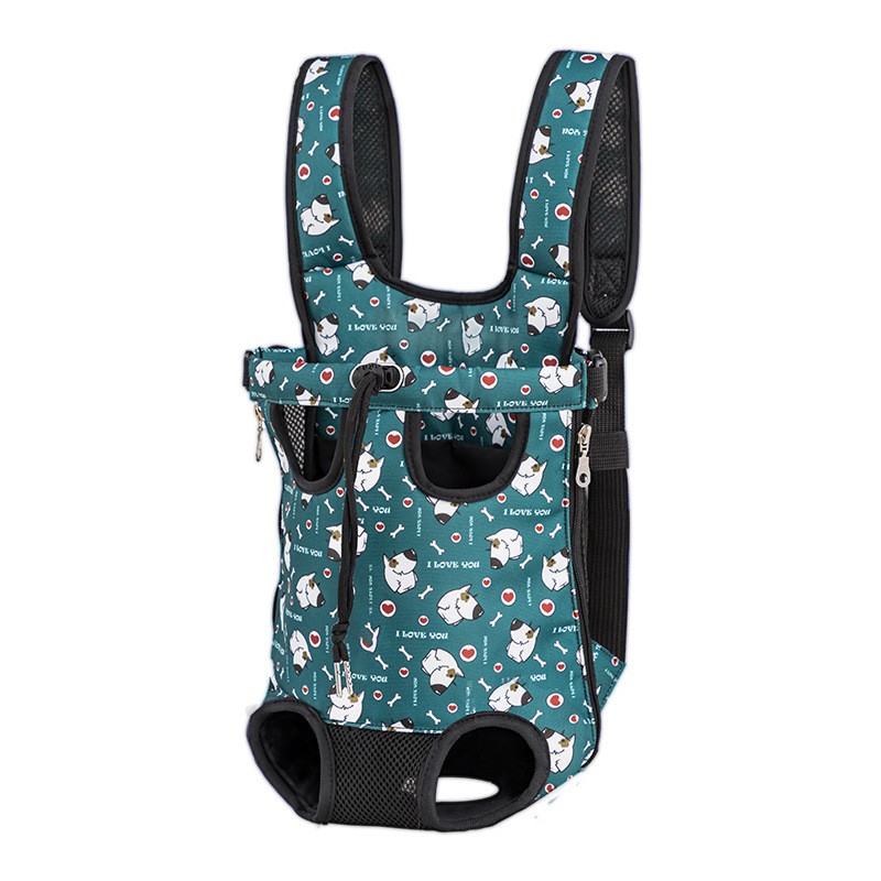 Pet Backpack Manufacturer - Canvas Luxury Printed Chest Bag