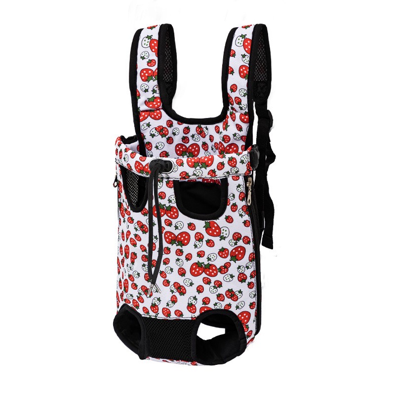 Pet Backpack Manufacturer - Canvas Luxury Printed Chest Bag