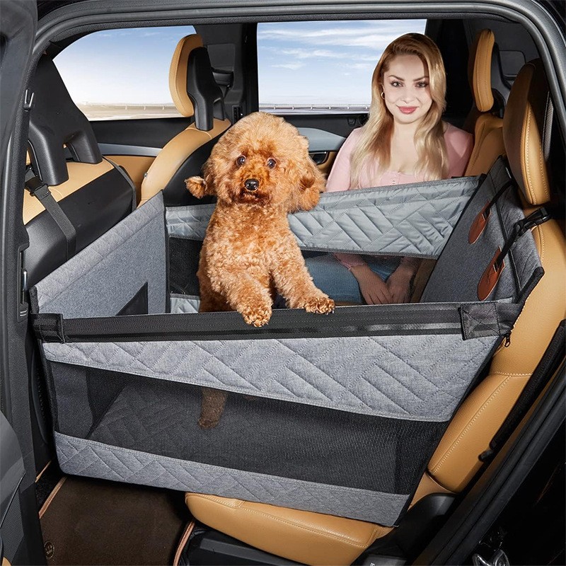 Dog Car Seat Cover Supplier - Breathable Hard Bottom Hammock
