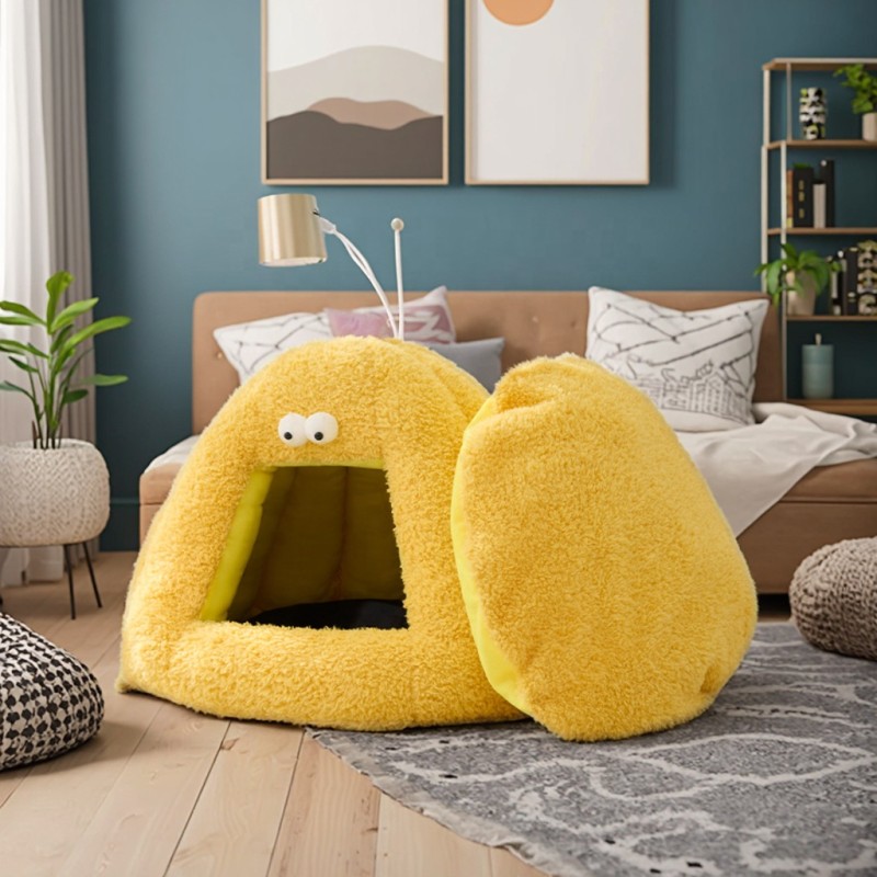 Pet Bed Manufacturer - Luxury Modern Removable Plush Warm