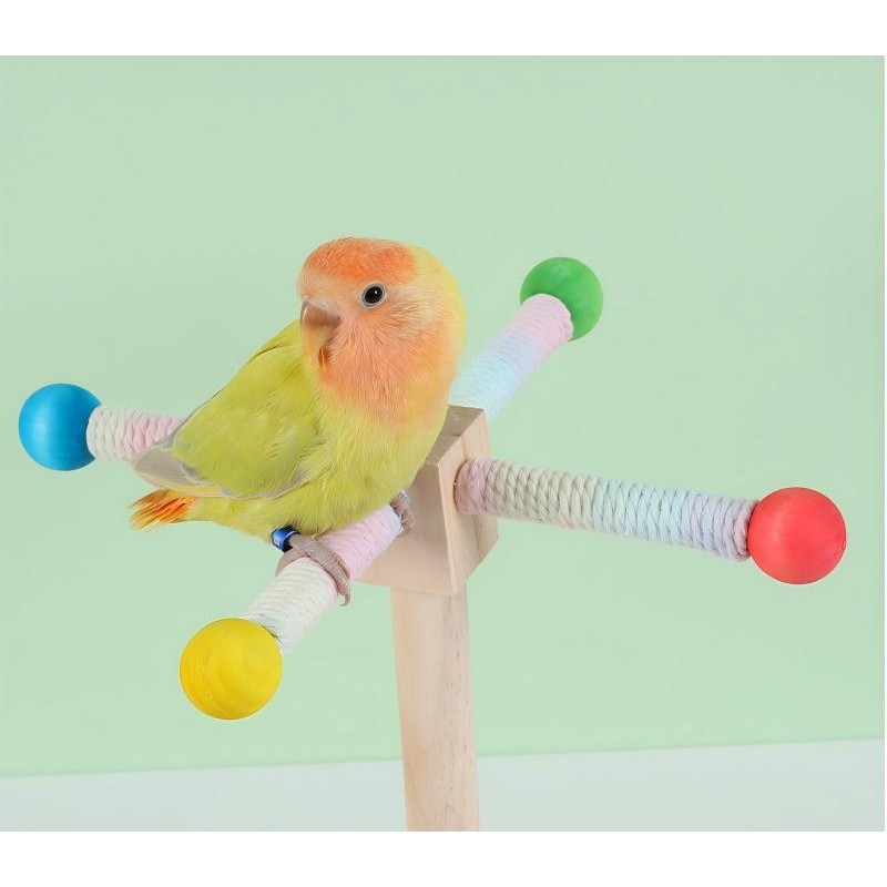 Parrot Toy Manufacturer - Rotating Windmill Chewable Swing