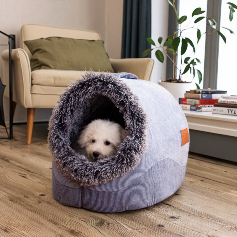 Pet Bed Supplier - Fabric Corduroy Solid Animal Print