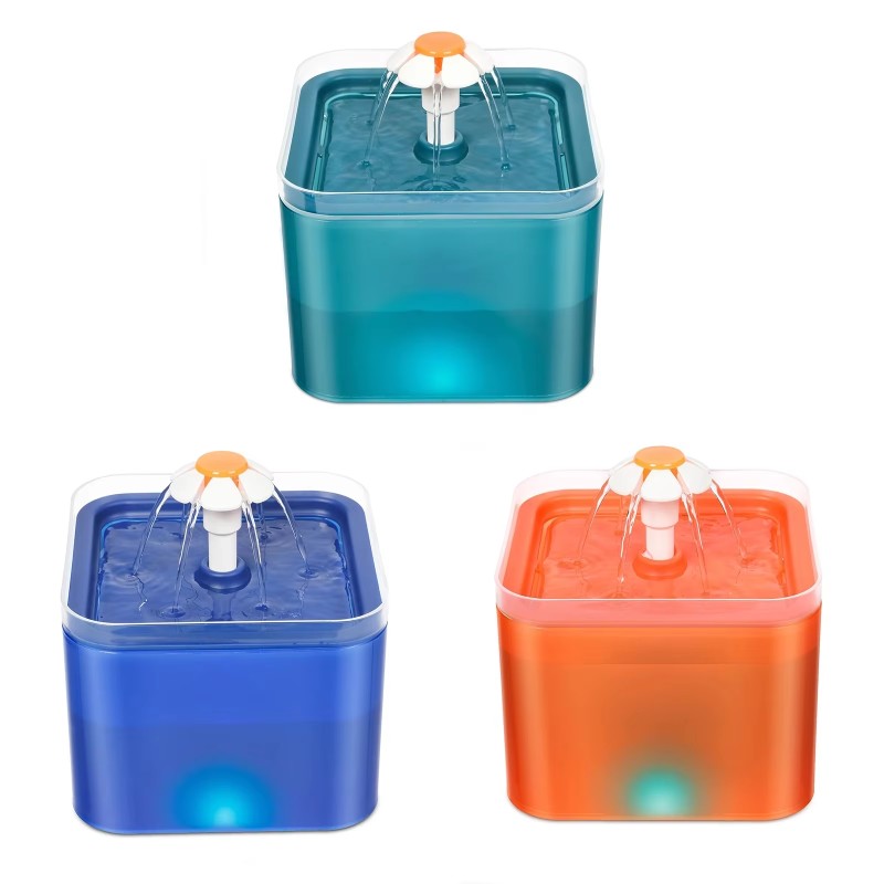 Cat Water Fountain Factory - Automatic USB LED Smart