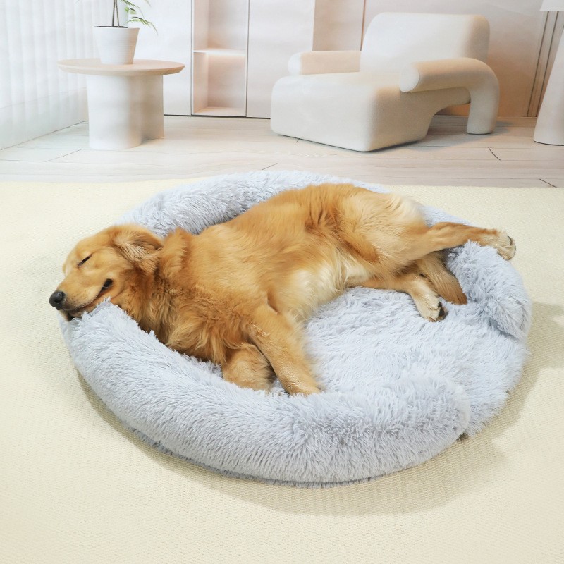 Pet Cooling Bed Manufacturer - Solid Color Silk Memory Foam