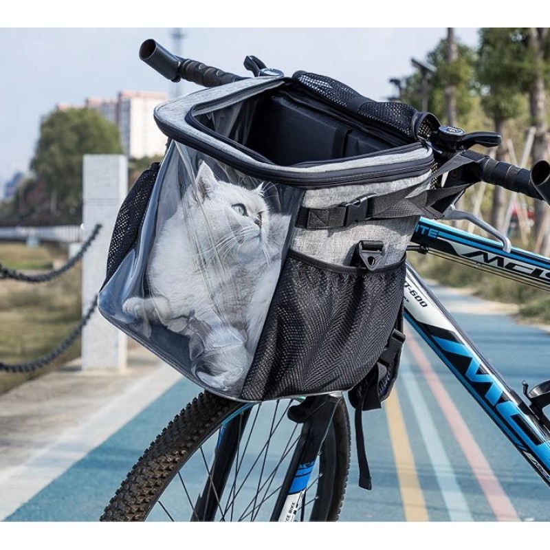 Pet Backpack Manufacturer - Oxford Breathable Expandable Zipper