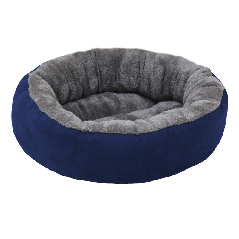 Dog Bed Supplier - Modern Donut Plush Suede Anti-slip