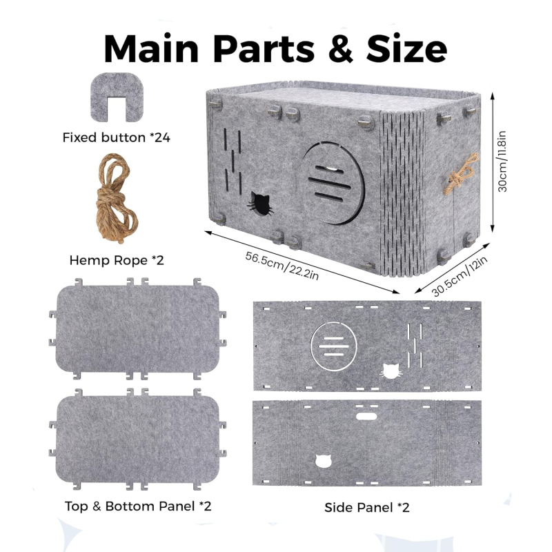 Cat Bed Manufacturer - Factory Price Eco-Friendly Cave