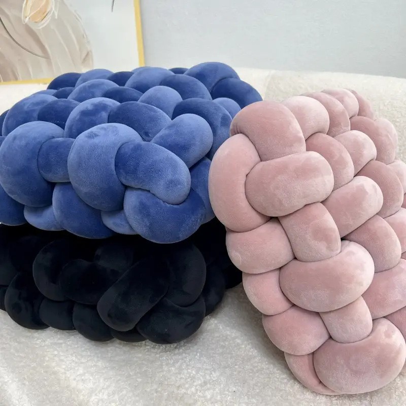 Pet Bed Cushion Supplier - Scandinavian Woven Soft Pillow