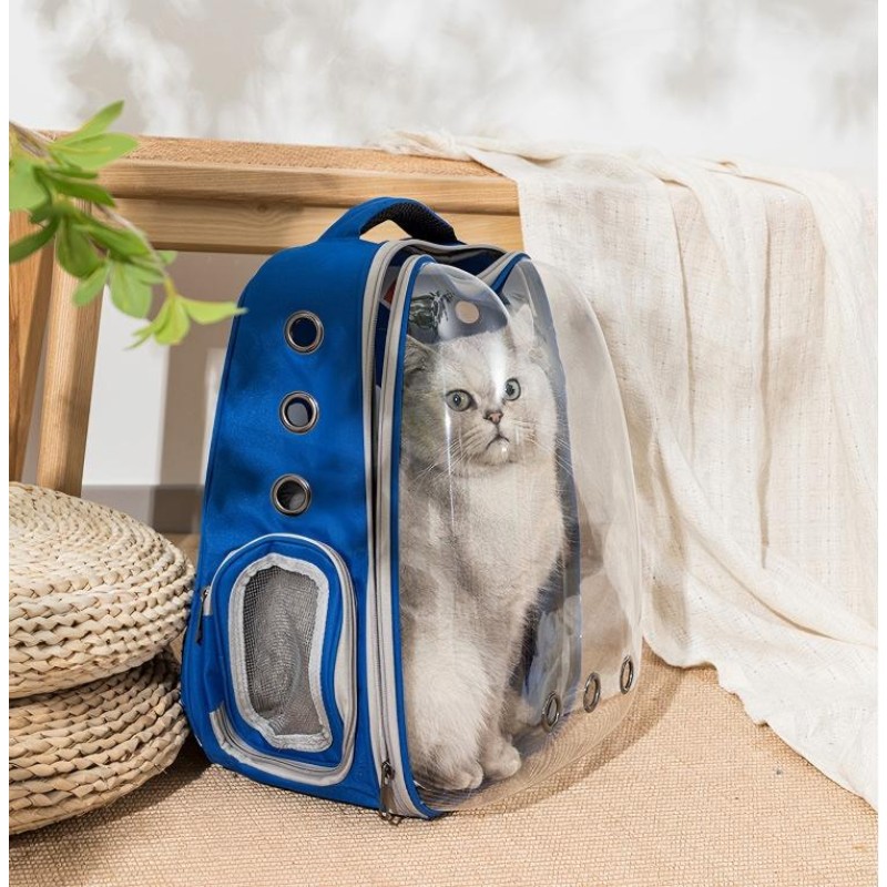 Pet Backpack Supplier - Transparent Space Capsule Breathable