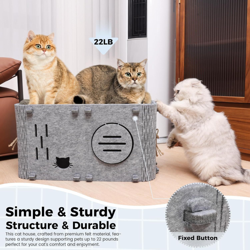 Cat Bed Manufacturer - Factory Price Eco-Friendly Cave