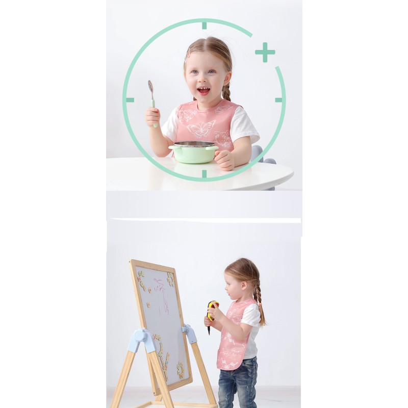 Baby Gift Set Supplier - Boho Floral Reversible Bib