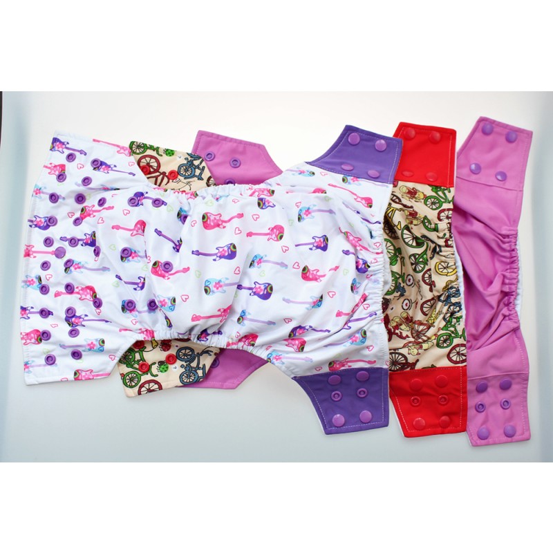 Cloth Diaper Manufacturer - Classic AIO Pocket Contrasty Tabs