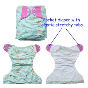 Modern Diaper Supplier - Reusable One-size Elastic Tabs
