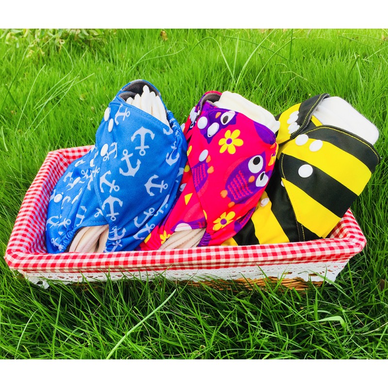 Pocket Diaper Manufacturer - Washable Bamboo Charcoal Inner