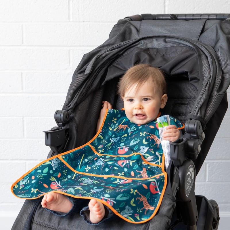 Junior Bib Factory - Waterproof Short Sleeve Easy Clean