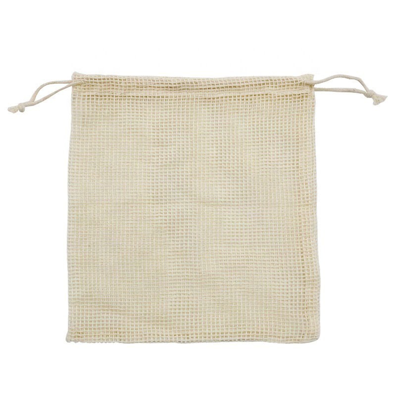 Laundry Bag Factory - 100% Cotton Drawstring Mesh