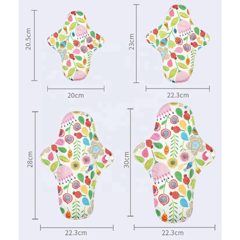 Sanitary Set Supplier - 4 Size Pack Reusable Bamboo