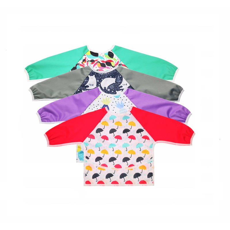 Baby Bib Manufacturer - Easy Wipe Oil Stain Proof Full-length