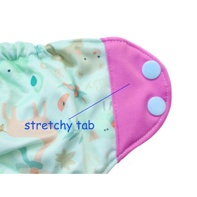 Modern Diaper Supplier - Reusable One-size Elastic Tabs