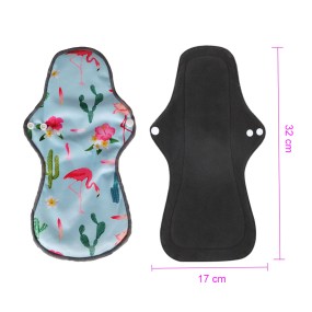 Cloth Pad Factory - Large Bamboo Charcoal Super Absorbent