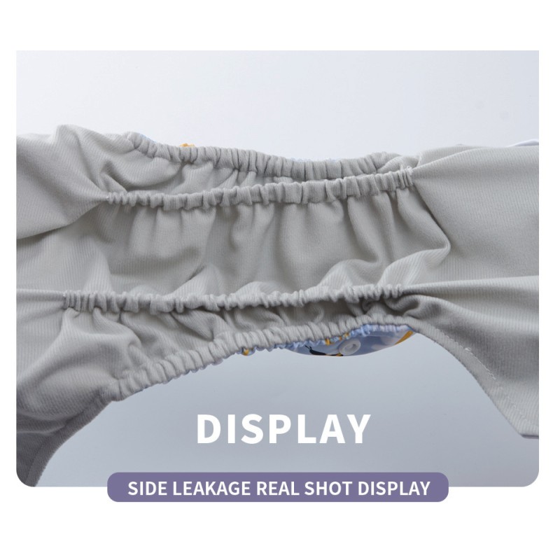 Pocket Diaper Factory - Washable One-size Grey Suede