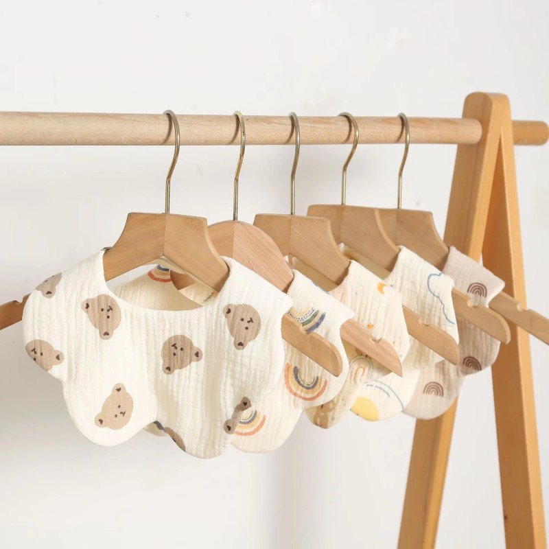 Baby Bib Manufacturer - Absorbent Organic Triangle Saliva