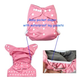 Pocket Diaper Supplier - Adjustable Washable Outer PUL