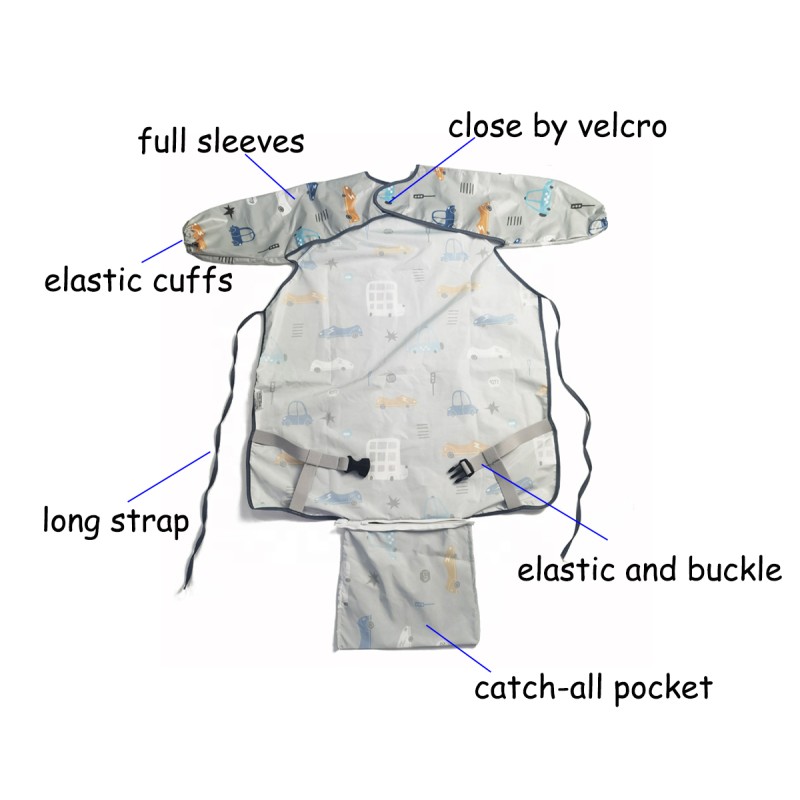 Organic Bib Manufacturer - Soft Practical Button Closure