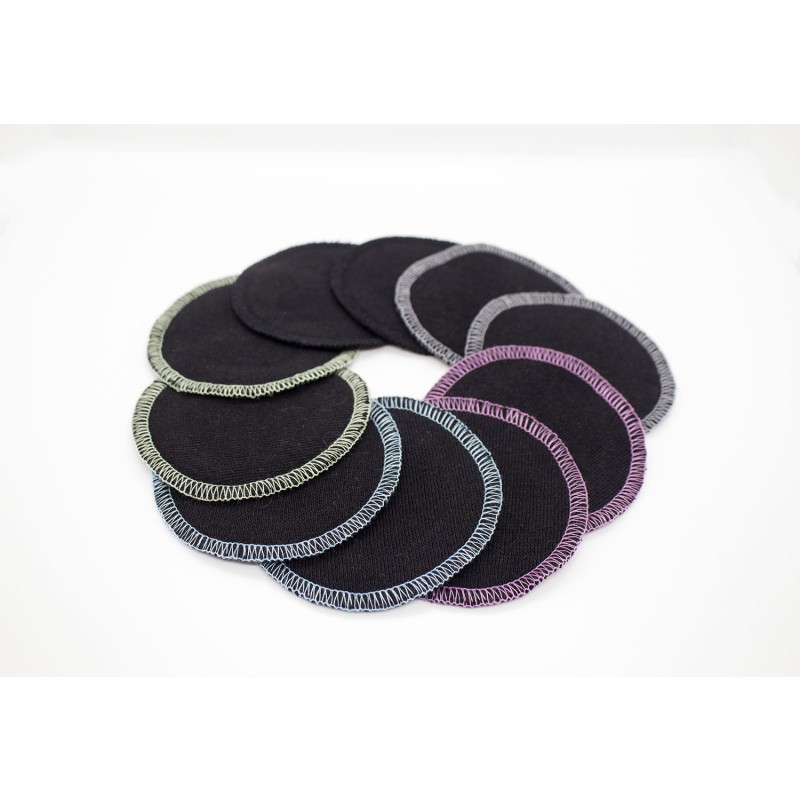 Hemp Pad Factory - Black Anti Bacterial Organic