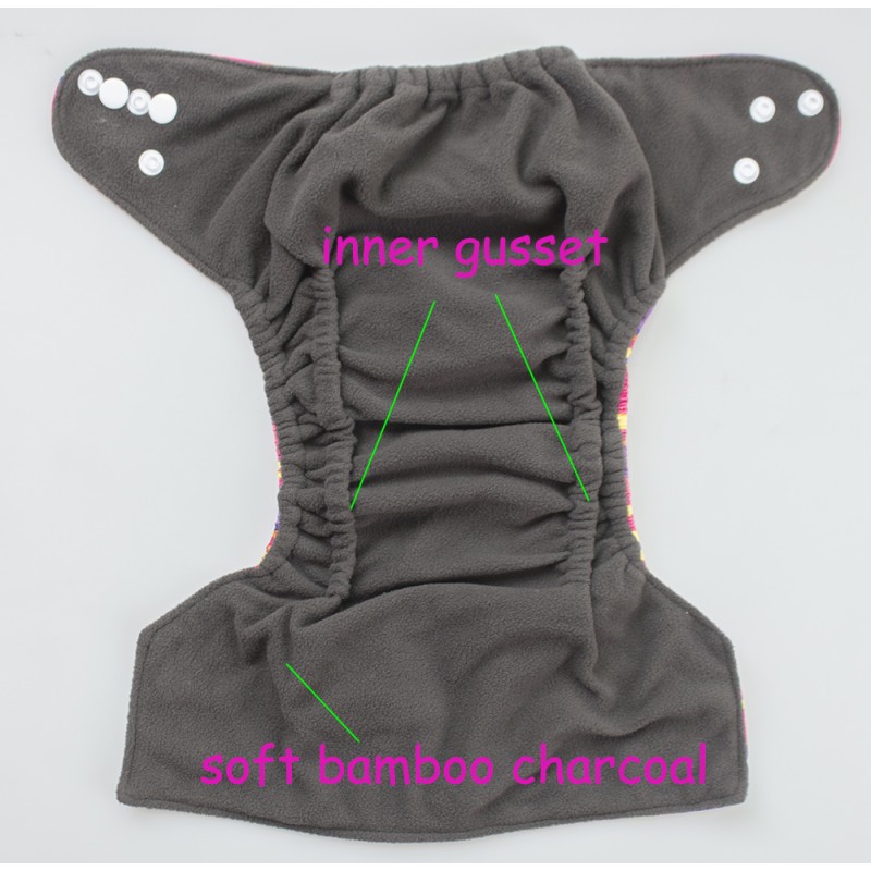 Pocket Diaper Manufacturer - Washable Bamboo Charcoal Inner