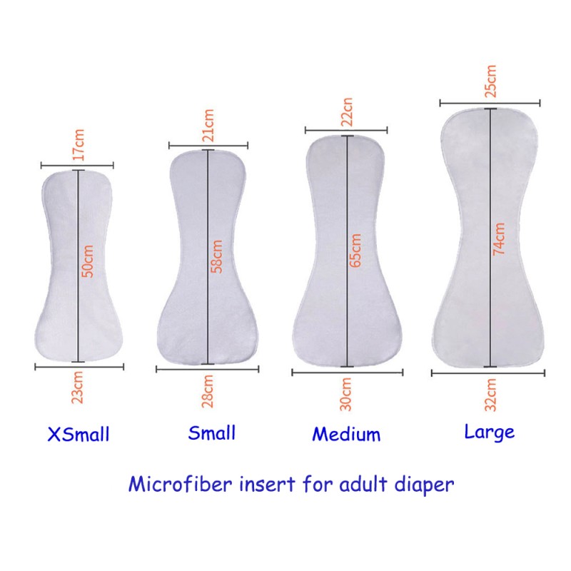 Microfiber Insert Manufacturer - 4 Layers Thick Rectangular