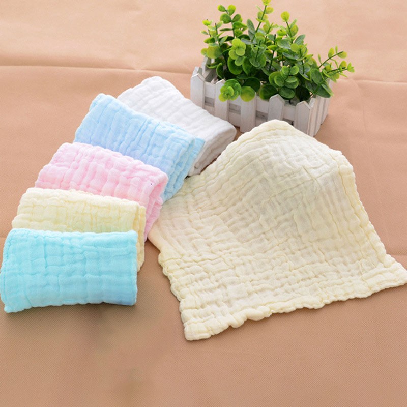 Baby Towel Manufacturer - 100% Cotton Creped Washcloth