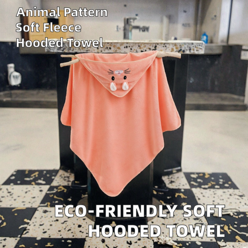 Baby Towel Supplier - Coral Fleece Quick-Dry Animal