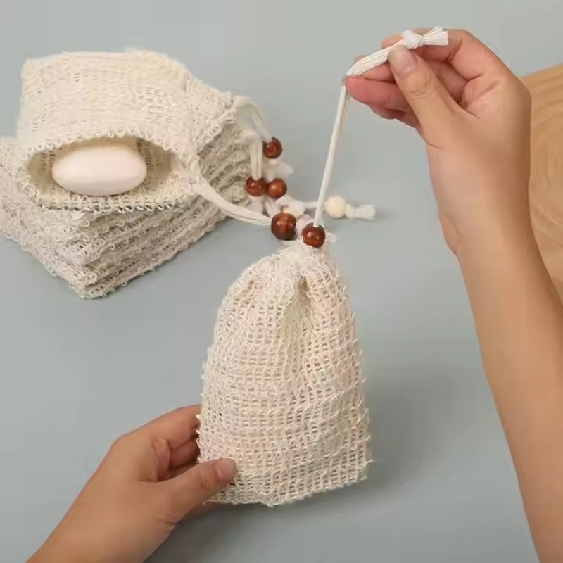 Soap Bag Supplier - Natural Hemp Sisal Exfoliating
