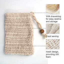 Soap Bag Supplier - Natural Hemp Sisal Exfoliating