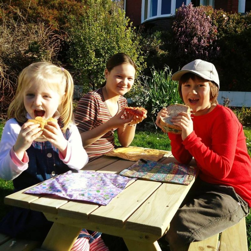 Wet Bag Factory - 30x40cm Placement Print Two Compartments