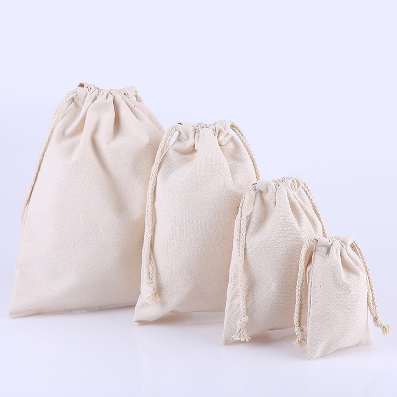 Storage Bag Manufacturer - 100% Cotton Drawstring Canvas