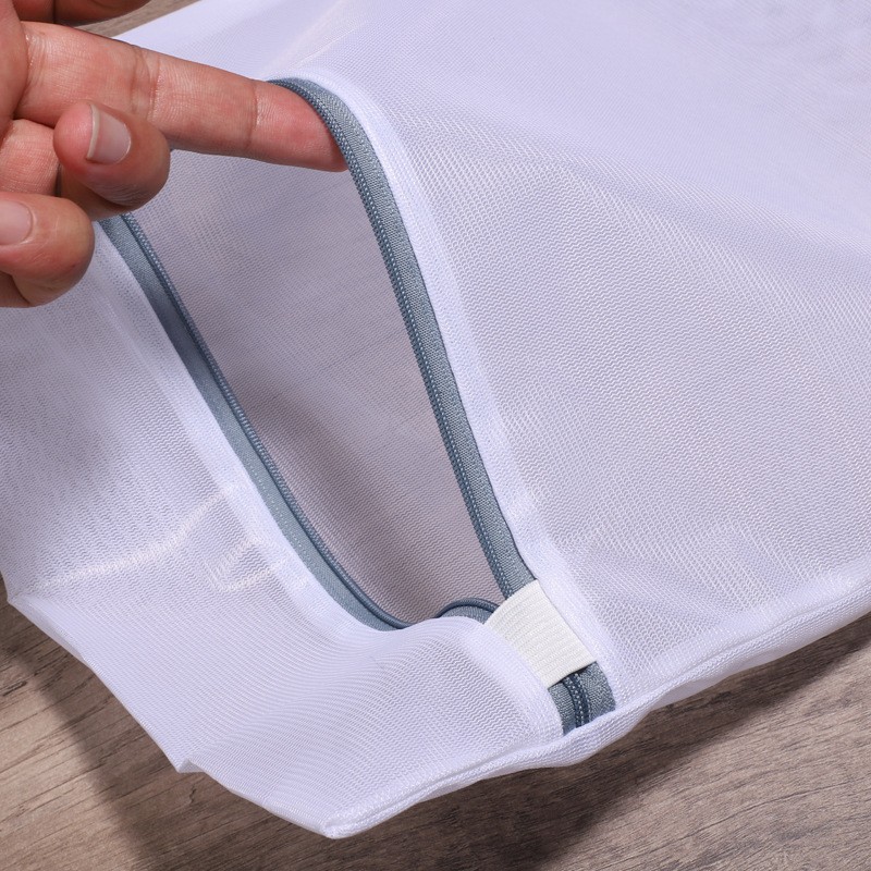 Laundry Bag Supplier - Polyester Mesh Net Zipper