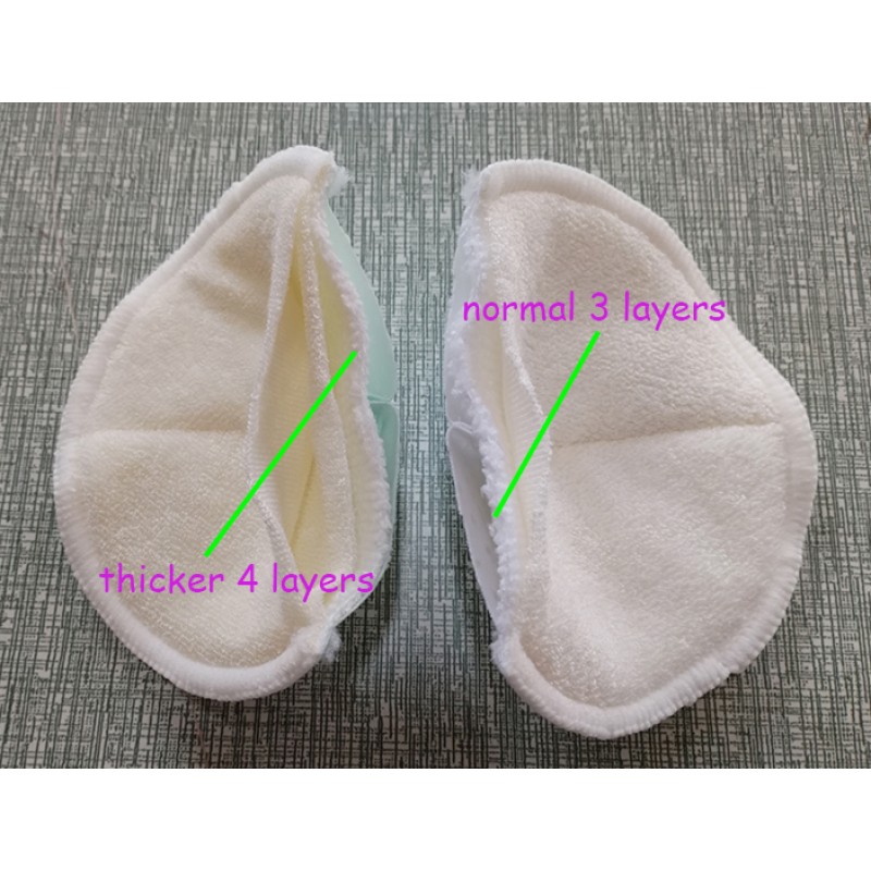 Breast Pad Factory - 4-Layer Waterproof Contoured
