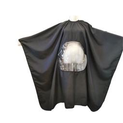 Hair Cutting Cape Factory - Customized Black Waterproof