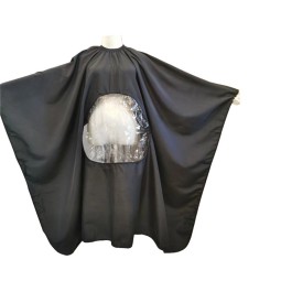 Salon Shawl Factory - Customizable Black Polyester