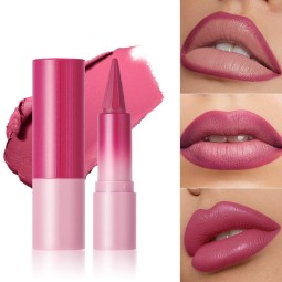 Matte Lipstick Supplier - Two-in-one Lip Liner 6 Color Long Lasting