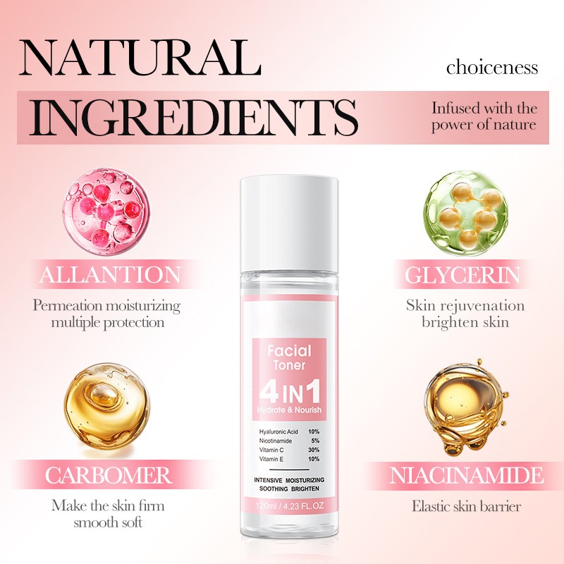 Multi Effect Toner Factory - Four-in-one Moisturizing Nourishing Toner