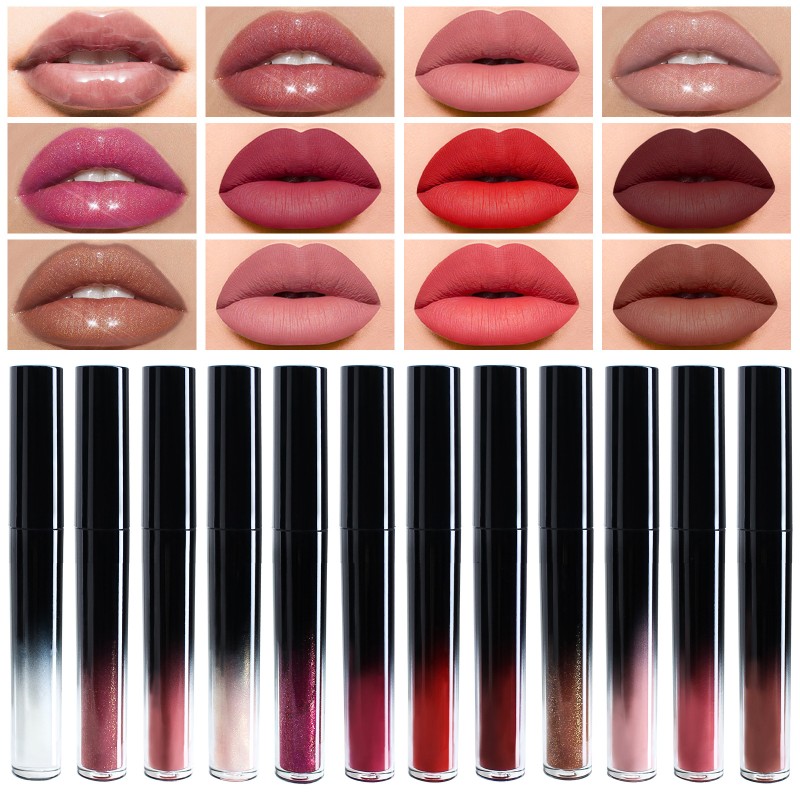 Matte Lip Glaze Manufacturer - 2025 Hot Sale 12 Color Waterproof Liquid