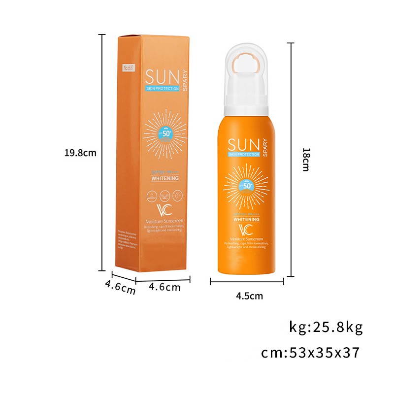 Sunblock Factory - Wholesale Sun Protection 50 USA Whitening Organic Spray