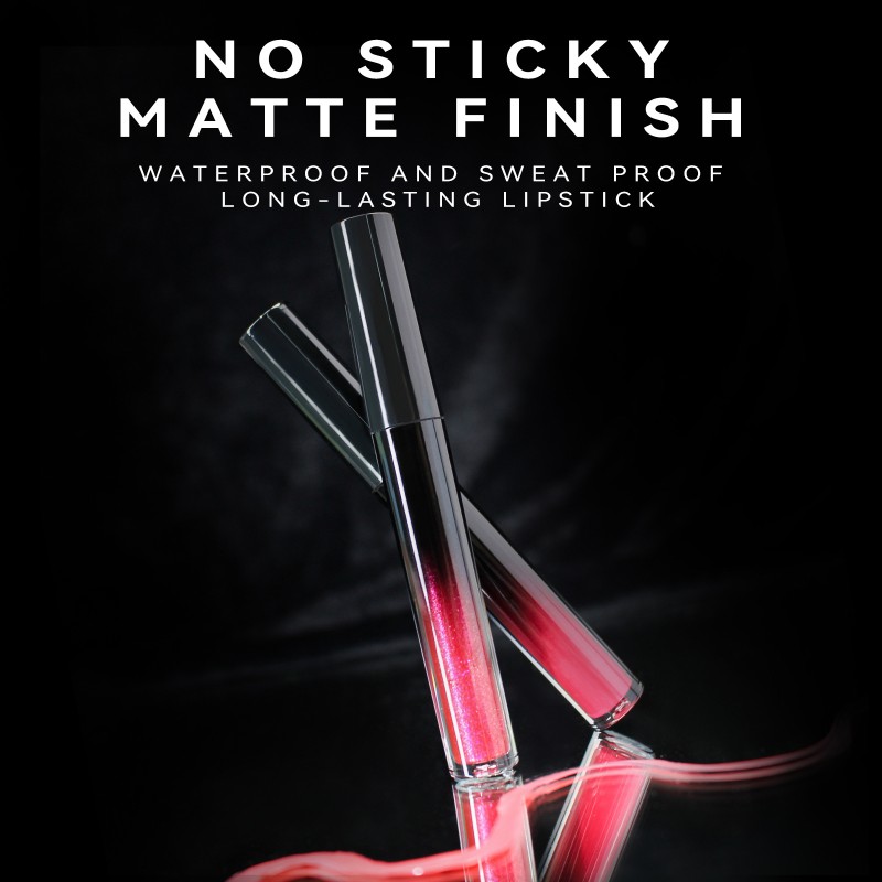 Matte Lip Glaze Manufacturer - 2025 Hot Sale 12 Color Waterproof Liquid