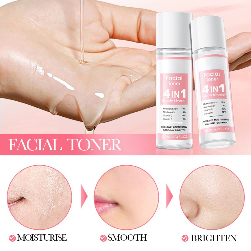 Multi Effect Toner Factory - Four-in-one Moisturizing Nourishing Toner