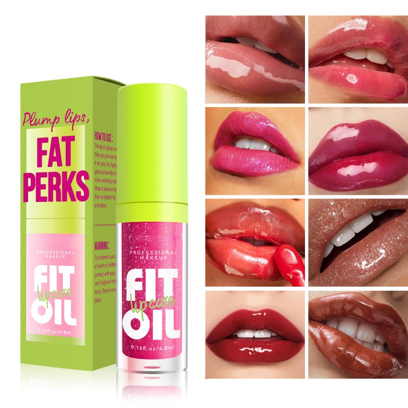 Lip Gloss Factory - Sexy Plump Lips Pearlescent 6 Color Shimmer